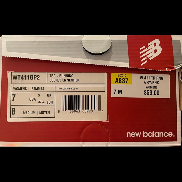 New Balance Trail Running Shoe WT411GP2 Womens 7 - Picture 3 of 8